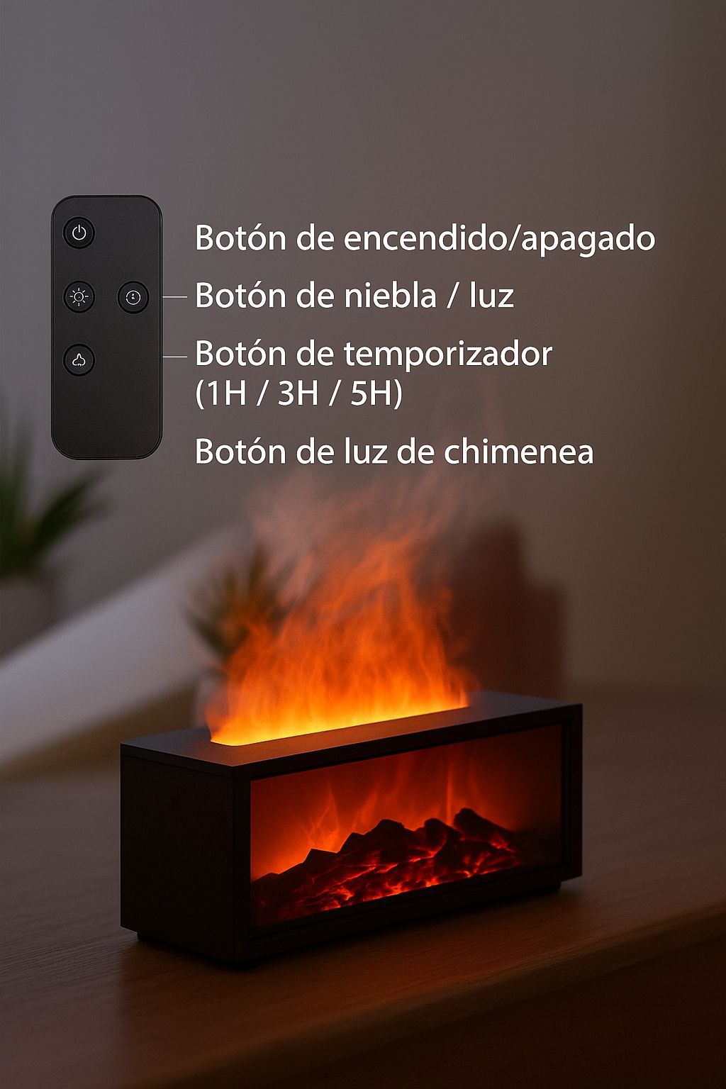 VaporFlame® Difusor De Chimenea