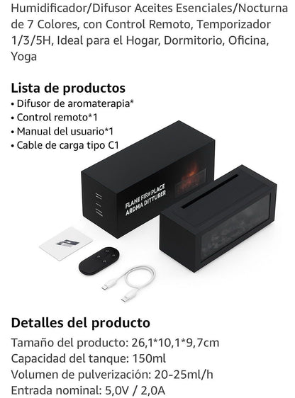 VaporFlame® Difusor De Chimenea